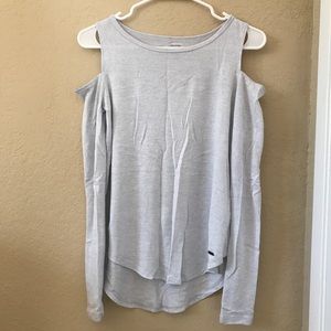 Hollister Cold Shoulder Long Sleeve